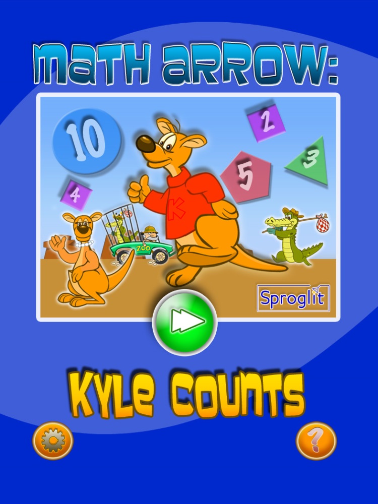 Kyle Counts Math Arrow Game by Sproglit